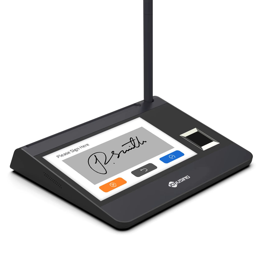 Tableta de Firma Electrónica SP550F | Pad de Firma Digital con Lector Biométrico
