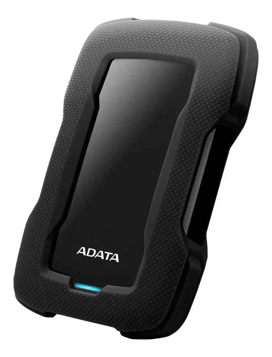 ADATA Disco Duro Externo 2TB Negro | USB 3.2 Gen 1 con Protección contra Impactos