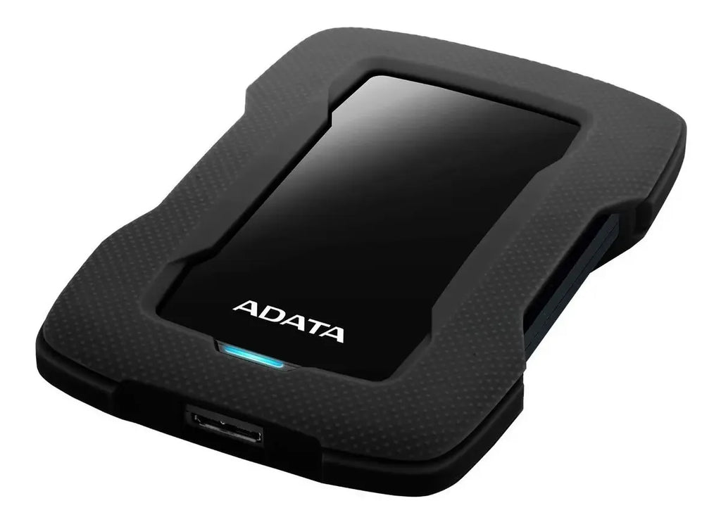 ADATA Disco Duro Externo 2TB Negro | USB 3.2 Gen 1 con Protección contra Impactos