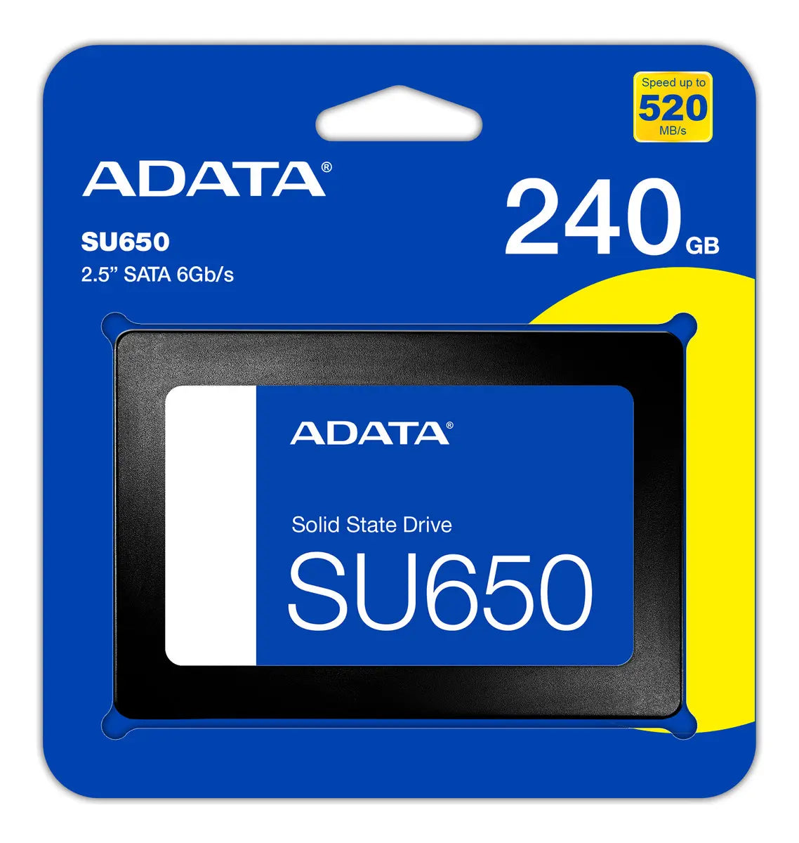 ADATA SSD SU650 240GB | Disco de Estado Sólido SATA 2.5" para Mayor Velocidad