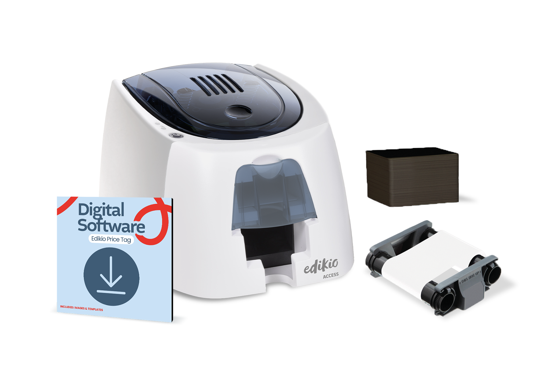 Impresora de Etiquetas de Precio Edikio Access Price Tag | Impresión Profesional en Tarjetas PVC