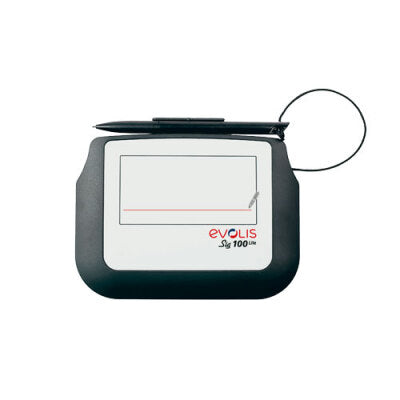 Tableta de Firma Electrónica Evolis Sig100 Lite | Pad de Firma Digital USB