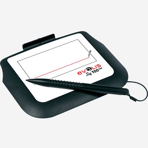 Tableta de Firma Electrónica Evolis Sig100 Lite | Pad de Firma Digital USB